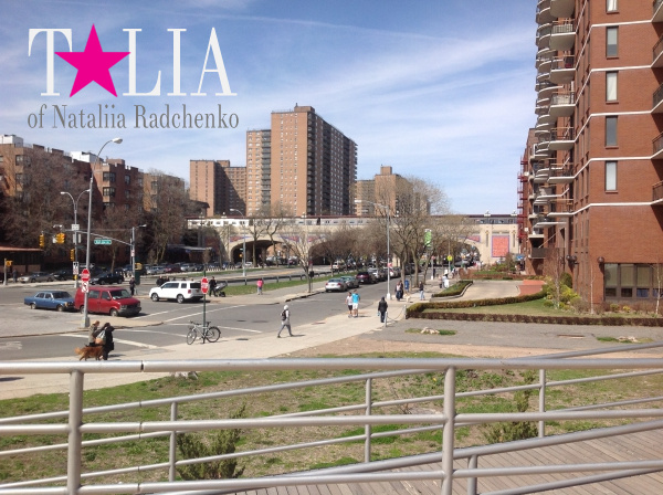 Вид с набережной Брайтон-Бич.